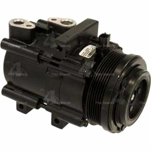 2007 Lincoln Town Car - A/C Compressor, with FS18 Compressor, With Clutch, 6-Groove Pulley, 4-Seasons OE Replacement