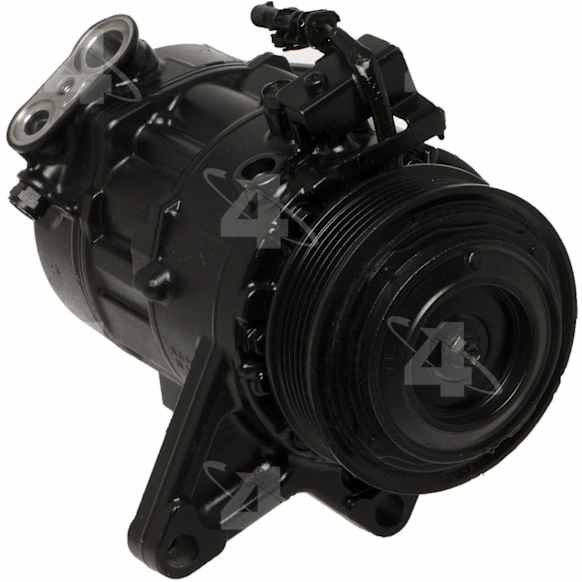 2020 Chevrolet Traverse - A/C Compressor, with 7SAS18H Compressor, With Clutch, 6-Groove Pulley, 4-Seasons A/C Compressor