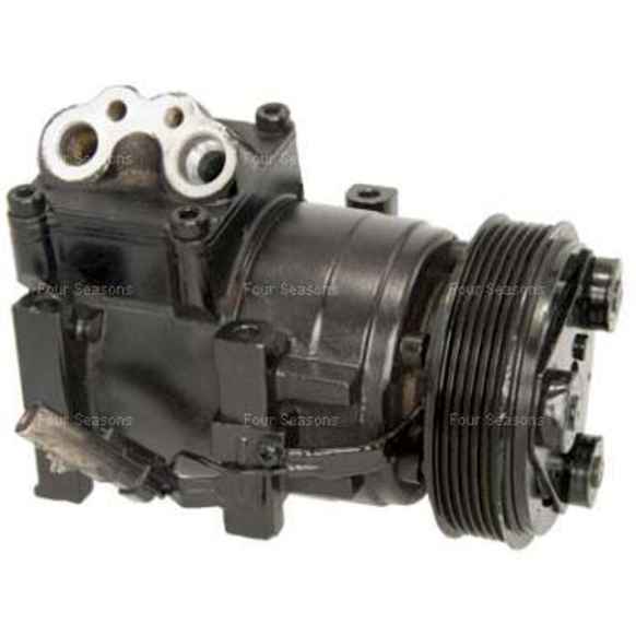 2005 Dodge Stratus - A/C Compressor, with HS15 Compressor, with Denso Compressor, Requires Use of Original Manifold, With Clutch, 6-Groove Pulley, 2.7L 6Cyl, 4-Seasons OE Replacement