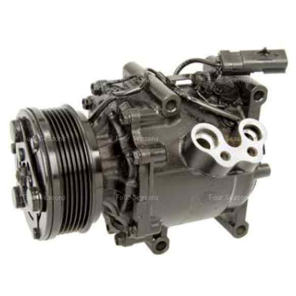 2001 Chrysler Sebring - A/C Compressor, Coupe, with TRSA090 Compressor, with Sanden Compressor, With Clutch, 6-Groove Pulley, 2.4L 4Cyl, 4-Seasons OE Replacement