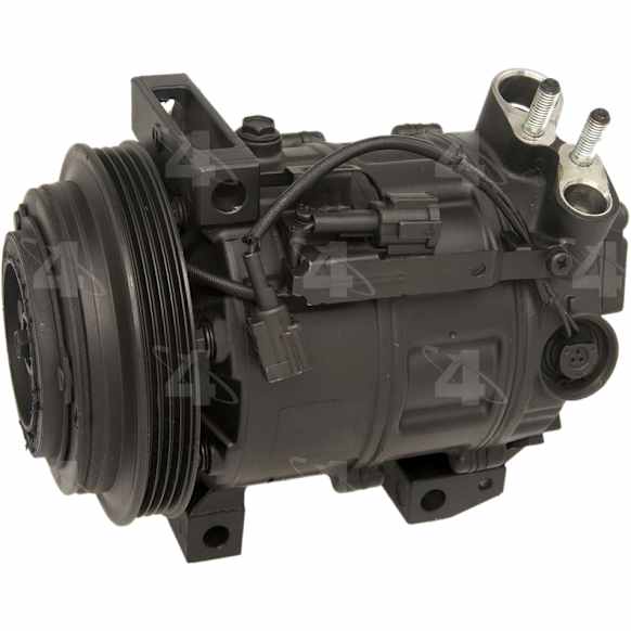 2008 Infiniti M35 - A/C Compressor, With Clutch, 4-Groove Pulley, 3.5L 6Cyl, 4-Seasons A/C Compressor
