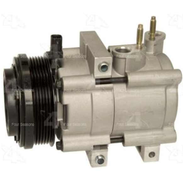 68198 A/C Compressor, With Clutch, 6-Groove Pulley, 4-Seasons OE Replacement