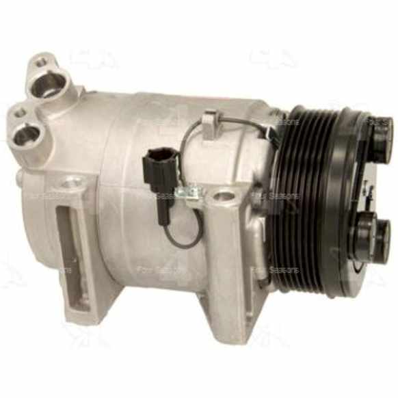 2005 Nissan Titan - A/C Compressor, with DKS17D Compressor, With Clutch, 7-Groove Pulley, 5.6L 8Cyl, 4-Seasons OE Replacement