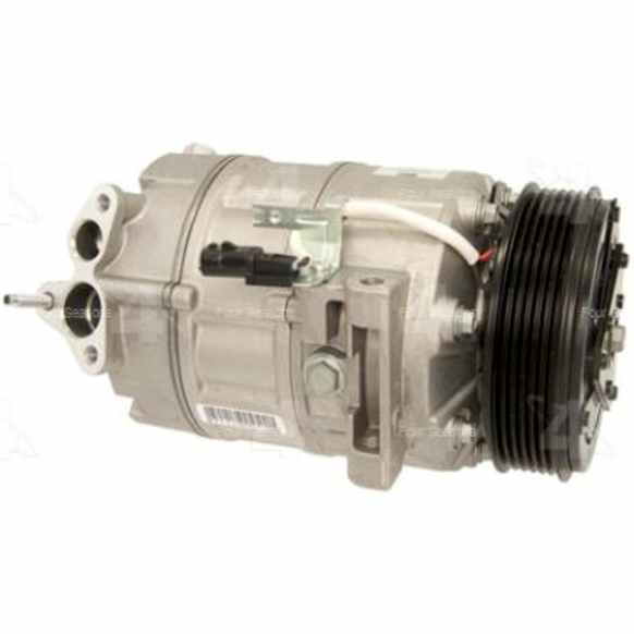 2007 Nissan Sentra - A/C Compressor, With Clutch, 6-Groove Pulley, 2.0L 4Cyl, 4-Seasons OE Replacement