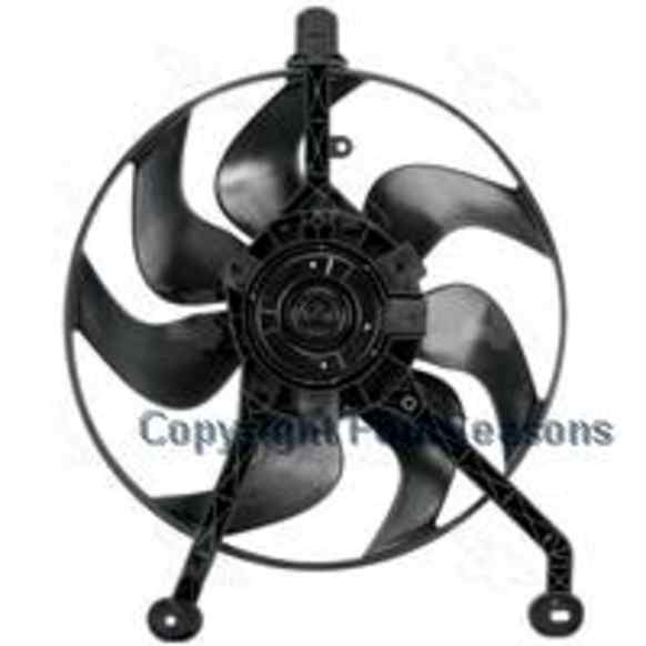 75287 OE Replacement A/C Condenser Fan Passenger Side, Single fan