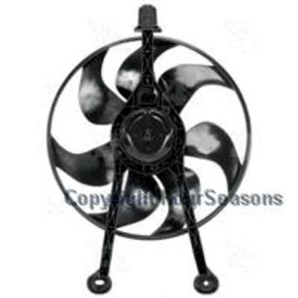 1994 Cadillac DeVille - Radiator Fan Driver Side, 4.9L 8Cyl, Single fan, 4-Seasons OE Replacement