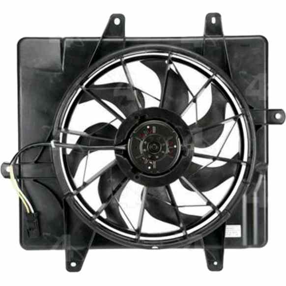 75308 4-Seasons OE Replacement Radiator Fan 4 Cyl., 2.4L Engine Single fan 