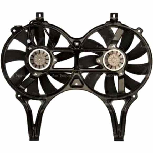2001 Mercedes Benz E430 - A/C Condenser Fan 4.3L 8Cyl, Dual fan