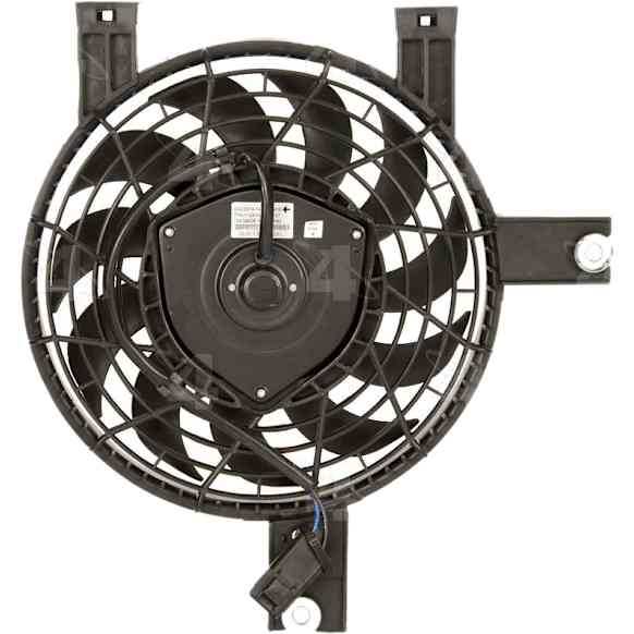 76090 4-Seasons Cooling Fan Assembly A/C Condenser Fan 8 Cyl., 4.7L Engine Single fan 