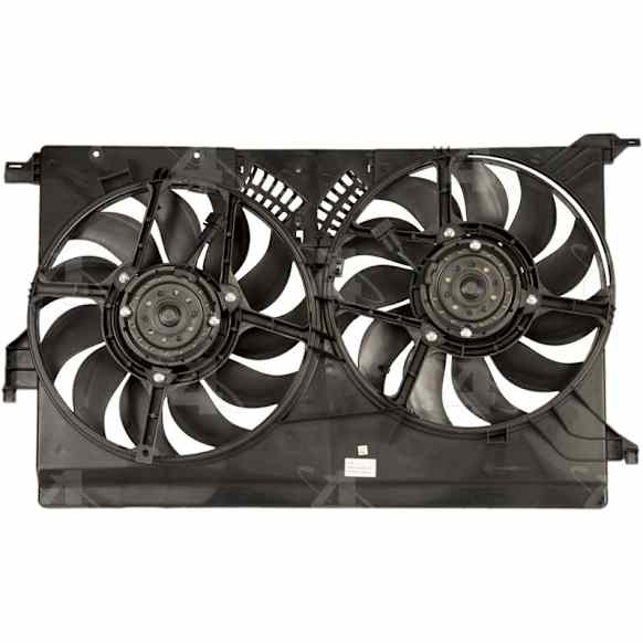 76161 4-Seasons Cooling Fan Assembly Radiator Fan 4 Cyl., 2.0L Engine Dual fan 