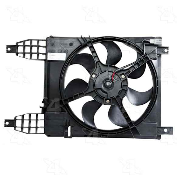76240 4-Seasons Cooling Fan Assembly Radiator Fan 4 Cyl., 1.6L Engine Single fan 