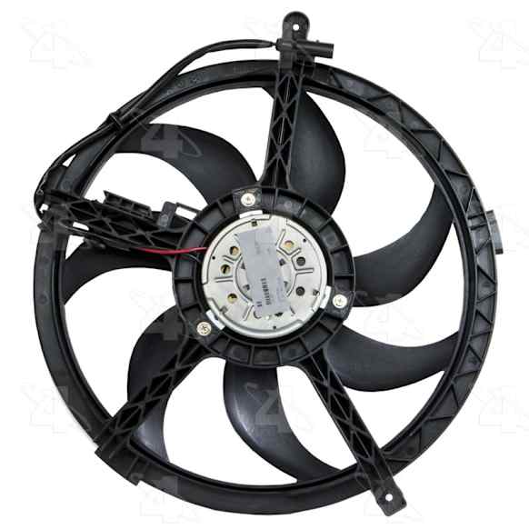 2009 Mini Cooper - Radiator Fan 1.6L 4Cyl, Single fan, 4-Seasons Cooling Fan Assembly