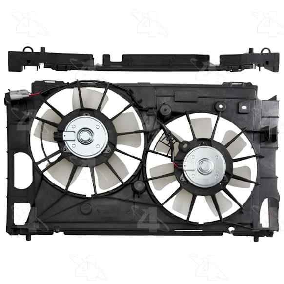 76270 4-Seasons Cooling Fan Assembly Radiator Fan 4 Cyl., 1.8L Engine Dual fan 