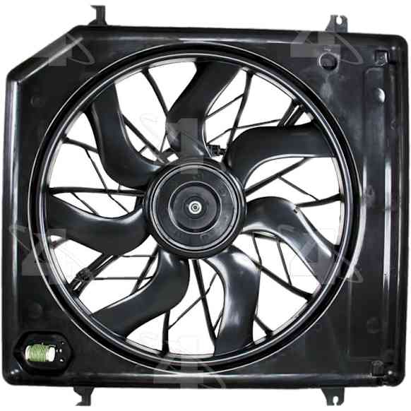 2007 Kia Sorento - Radiator Fan 3.8L 6Cyl, Single fan, 4-Seasons Cooling Fan Assembly