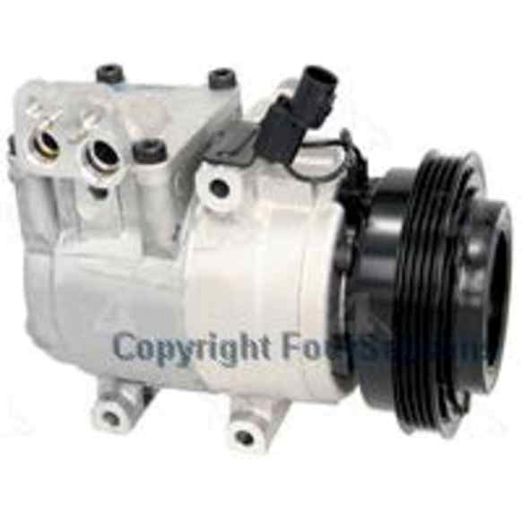77347 A/C Compressor, With Clutch, 4-Groove Pulley, 4-Seasons OE Replacement