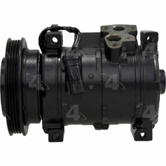 2008 Chrysler PT Cruiser - A/C Compressor, Automatic Transaxle, With Clutch, 4-Groove Pulley, 2.4L 4Cyl, 4-Seasons OE Replacement