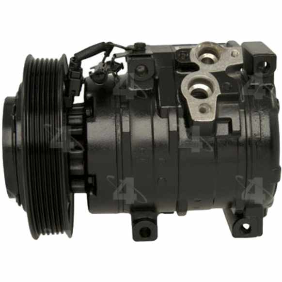 2004 Toyota Matrix - A/C Compressor, With Clutch, 6-Groove Pulley, 1.8L 4Cyl, 4-Seasons OE Replacement
