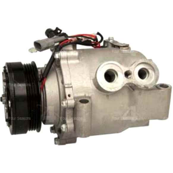 2007 GMC Envoy - A/C Compressor, With Clutch, 4-Groove Pulley, 5.3L 8Cyl, 4-Seasons OE Replacement