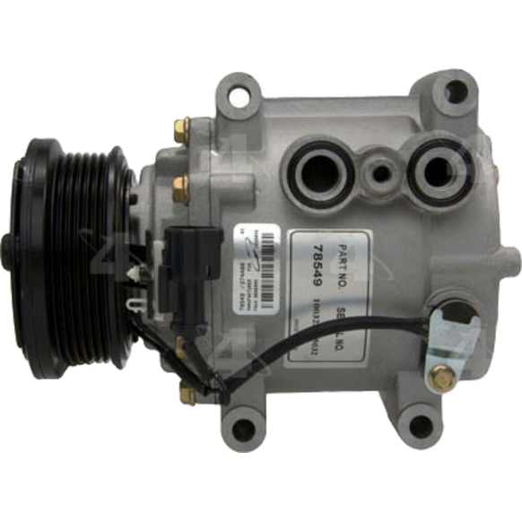 78549 A/C Compressor, With Clutch, 4-Seasons OE Replacement