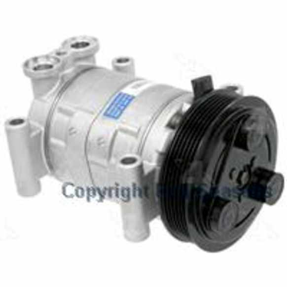 2000 GMC K3500 - A/C Compressor, with HT6 Compressor, Use PAG 46 Compressor Oil, With Clutch, 6-Groove Pulley, 4-Seasons OE Replacement