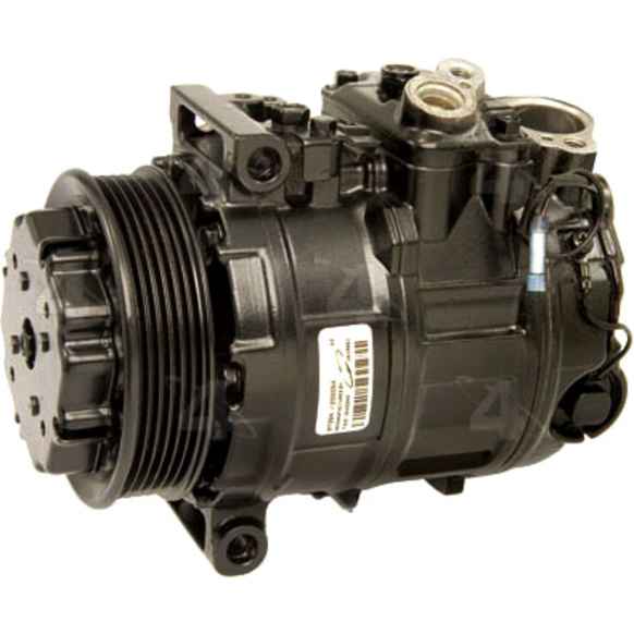 2004 Mercedes Benz CL55 AMG - A/C Compressor, with 7SEU16C Compressor, May Require use of OE Manifold, With Clutch, 6-Groove Pulley, 4-Seasons OE Replacement