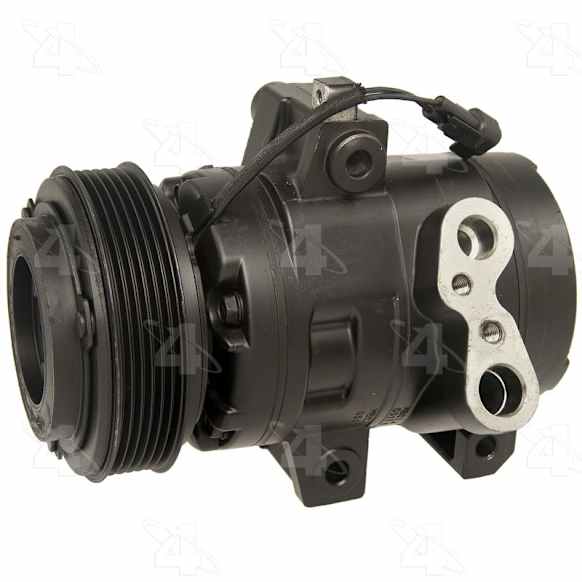 2011 Ford Transit Connect - A/C Compressor, With Clutch, 6-Groove Pulley, 2.0L, 4Cyl, 4-Seasons A/C Compressor