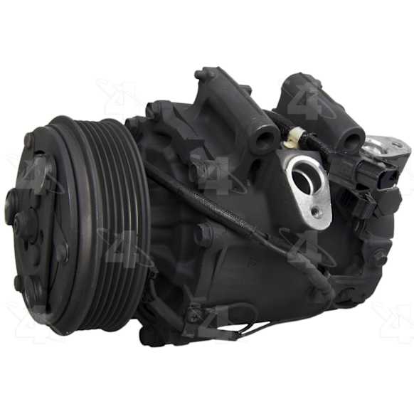 2015 Honda Civic - A/C Compressor, with TRSE09 Compressor, With Clutch, 6-Groove Pulley, 4 Cyl 1.8L, 4-Seasons OE Replacement