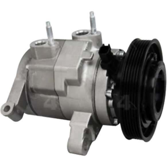 2012 Jeep Liberty - A/C Compressor, with RS18 Compressor, With Clutch, 6-Groove Pulley, 4-Seasons OE Replacement