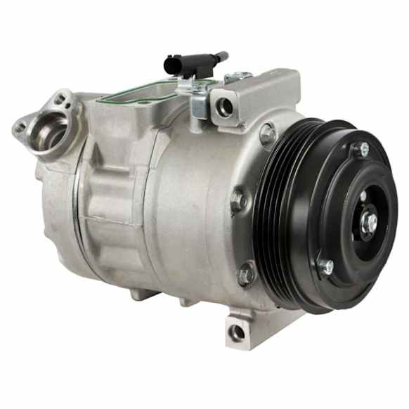2007 BMW 750Li - A/C Compressor, With Clutch, 4-Groove Pulley