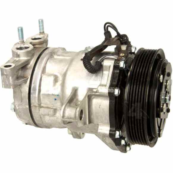2004 Jeep Liberty - A/C Compressor, with SD7H15 Compressor, Model No. 4852, With Clutch, 6-Groove Pulley, 3.7L 6Cyl, 4-Seasons OE Replacement