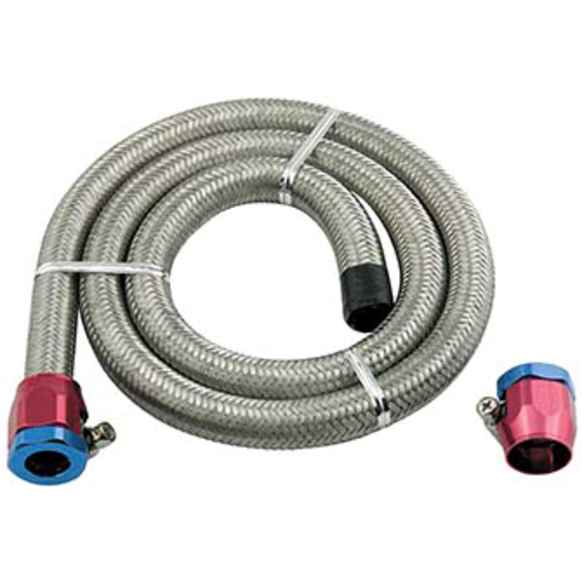 1526 Fuel Line, 0.547 in. Natural, Braided stainless steel, Braided Series