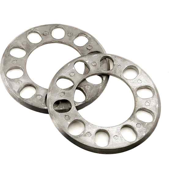 2370 Wheel Spacer - Aluminum, Universal, Set of 2, 7/32 Inch Thick, 5 lug 4 1/2 Inch Bolt Circle