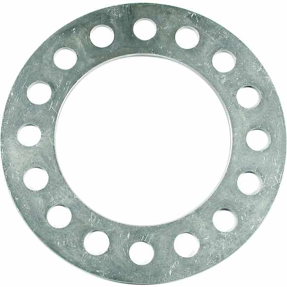 2377 Wheel Spacer - Aluminum, Universal, 1/4 Inch Thick, 8 lug 6-1/2 Inch Bolt Circle