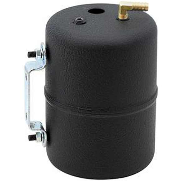3701 Vacuum Canister - Steel - 5 Inch Diameter 6-3/4 Inch High - Black Finish