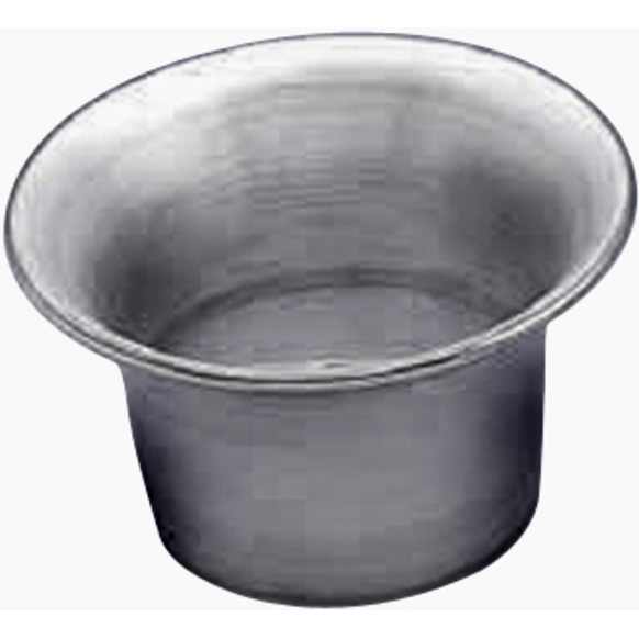 46 Velocity Stack - Polished Aluminum - 5 Inch Tall x 8-1/2" Diameter, Fits Holley Carburetors with 5-1/8 Inch neck