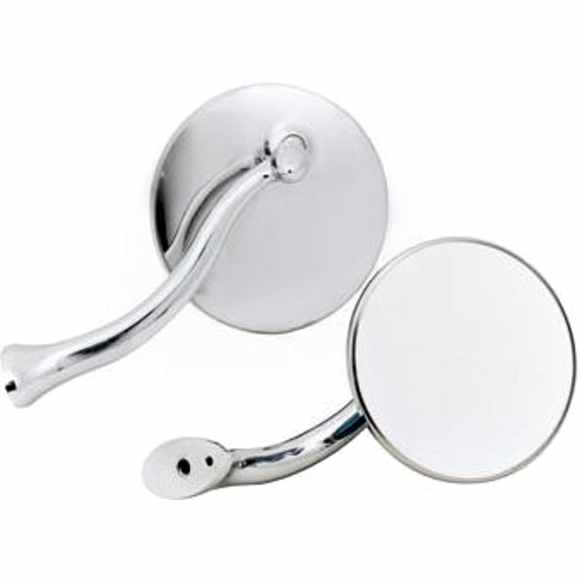 8218GMRG 4In. SWAN NECK MIRROR STAINLESS, Sold Individually 