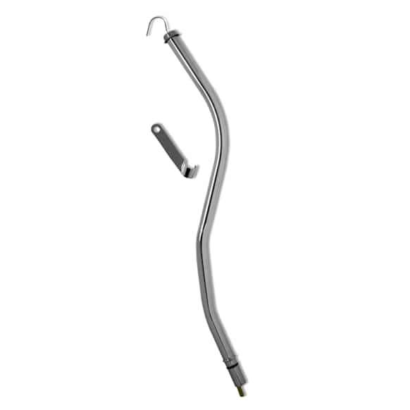 9765-A Automatic Transmission Dipstick - Chrome, Steel, Non-locking, Direct Fit, Sold Individually