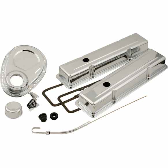 9834 Engine Dress Up Kit - Chrome, Direct Fit, Kit