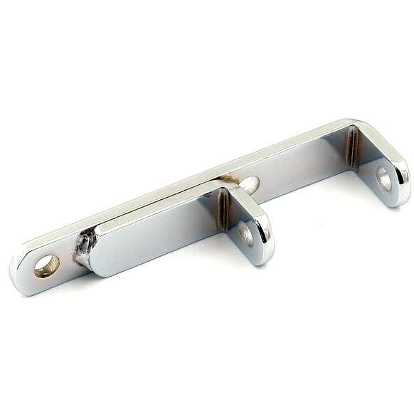 9850 Alternator Bracket - Chrome, Steel, Direct Fit, Sold Individually