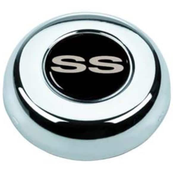 5629 Horn Button - Chrome, Aluminum, Universal
