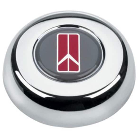 5634 Horn Button - Chrome, Aluminum, Universal