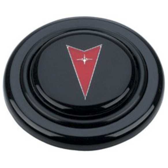 5655 Horn Button - Black, Plastic, Universal