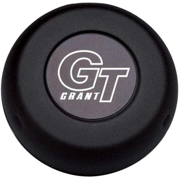 5897 Horn Button - Black, Plastic, Universal