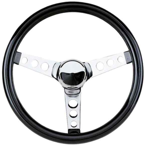 802 Steering Wheel - Black, Standard, Universal, Sold individually
