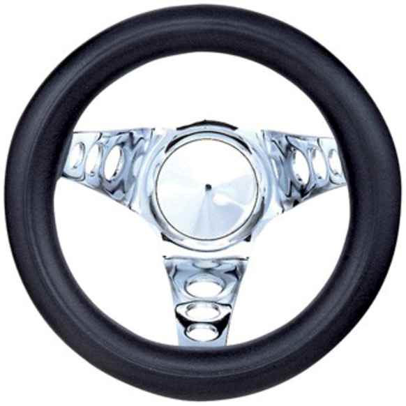 829 Steering Wheel - Black, Standard, Universal, Sold individually