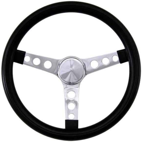 831 Steering Wheel - Black, Standard, Universal, Sold individually