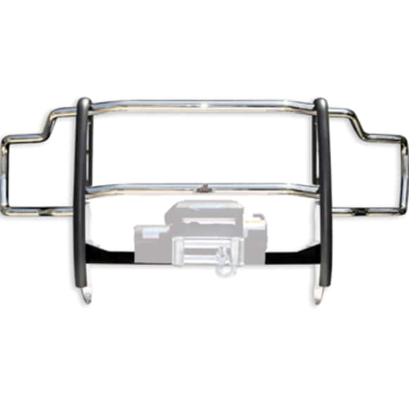 3219B Grille Guard, Powdercoated Black Steel