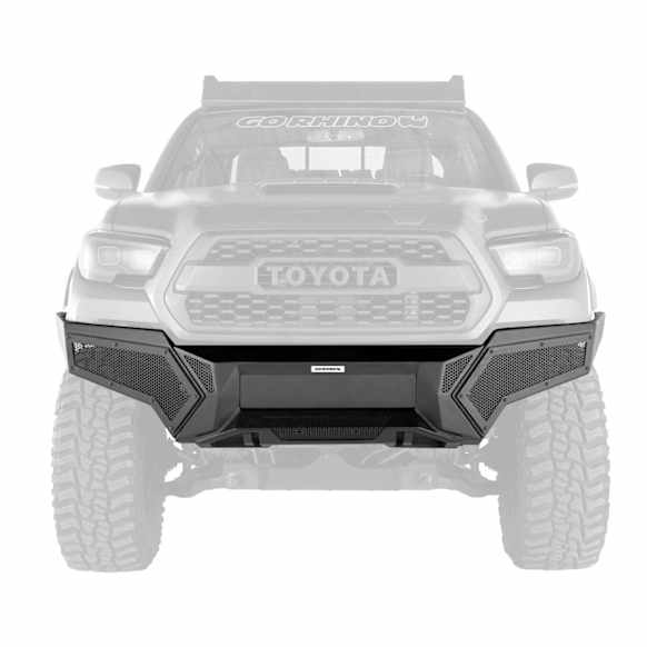 343891T Front Bumper, Textured Black, Removal Of TRD Skid Plate Is Required