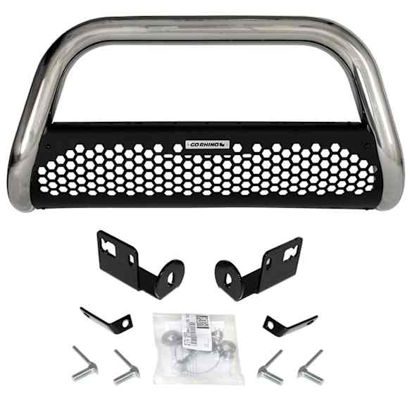 55214PS Charger RC2 Series Bull Bar, Polished