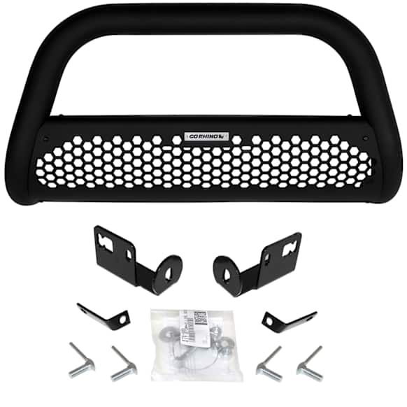 55286T Charger RC2 Series Bull Bar, Powdercoated Textured Black